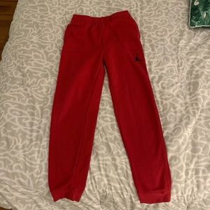 Youth Red Jordan Sweatpants!!